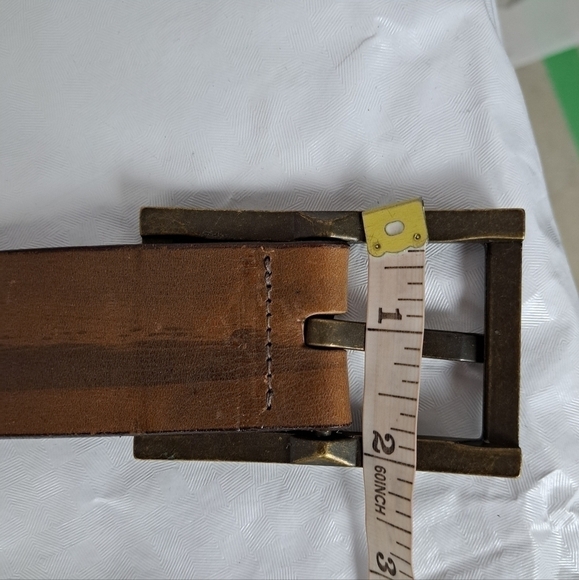 SEVEN7 Two Tone Genuine Leather Belt - Picture 10 of 12